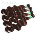 Maakt het verwarrings Vrije 100 Indische Remy Haar, Zacht/Glanzende het Haaruitbreidingen van de Lichaamsgolf/schoon