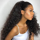 Lichtbruin 30“ 250 Dichtheidskant Front Human Hair Wigs